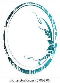 oval frame