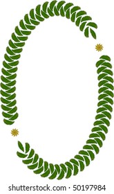 Oval frame