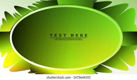 oval frame background for any design