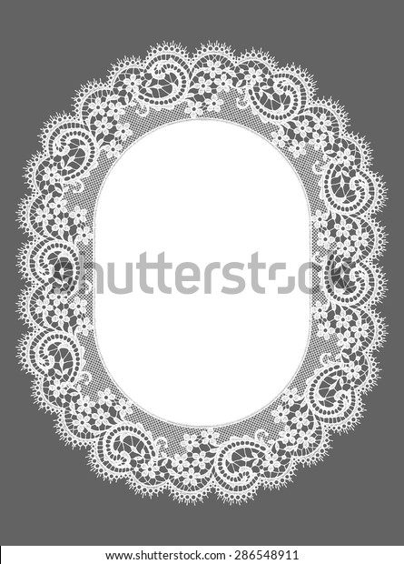 Oval\
Frame. White Pink Lace Frame. Dark Gray\
Backgrounds.