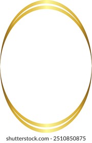 Oval Frames gold frames Picture Frame luxury golden frame gold picture frame golden border vector framework banner Gilded Ornate decoration decorative element template isolated background 