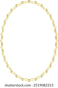 Oval Frames gold frames Picture Frame luxury golden frame gold picture frame golden border vector framework banner Gilded Ornate decoration decorative element template isolated background frame 