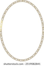 Oval Frames gold Rahmen Bilderrahmen luxus goldener Rahmen gold Bilderrahmen goldener Rand Vektor Rahmen Banner Vergoldet Dekoration dekoratives Element Vorlage isolierten Hintergrund 