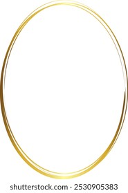 Marcos ovalados marcos de oro Marco de imagen marco de oro de lujo marco de imagen de oro marco de Vector de borde dorado Anuncio dorado Decoración ornamentada elemento decorativo Plantilla marco de fondo aislado 