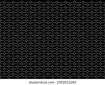 Oval and Lines Motif Pattern, can use for Contemporary Decoration, Ornate, Background, Fashion, Textile, Fabric, Tile, Wallpaper, Cover, Wrapping, Carpet, etc.