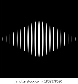 Oval Lines Motif Pattern. Contemporary Decoration for Interior, Exterior, Carpet, Textile, Garment, Cloth, Silk, Tile, Plastic, Paper, Wrapping, Wallpaper, Ect. Vector Illustration  