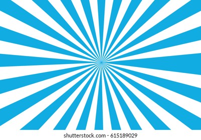 An oval shape abstract sunburst in vector illustration.