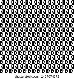 Oval Shape in Contrast Color, Black White, can use for Wallpaper, Cover, Greeting Card, Decoration Ornate, Ornament, Background, Wrapping, Fabric, Textile, Fashion, Tile, Carpet Pattern, etc. Vector