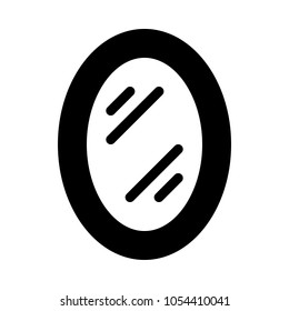 Oval Shape Mirror
