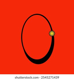 Oval Shape Textbox or Tag Icon with Red Vintage Color. Label Icon. High Quality Vector Icon. Editable Vector