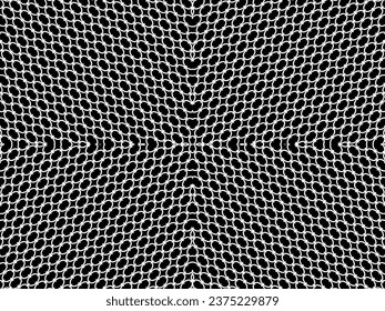 Patrón de Motivos en Forma de Oval, puede utilizarse para decorar, ordenar, tapiz, fondo, mosaico, suelo, textil, tela, moda, envuelto o elemento de diseño gráfico. Ilustración vectorial