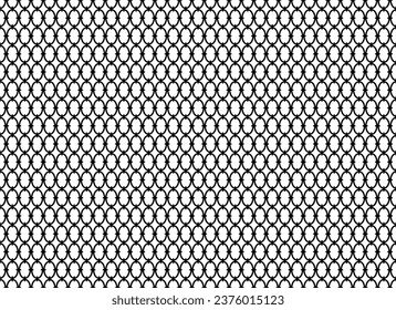 Patrón de Motivos en Forma de Oval, puede utilizarse para decorar, ordenar, tapiz, fondo, mosaico, suelo, textil, tela, moda, envuelto o elemento de diseño gráfico. Ilustración vectorial
