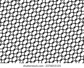 Oval Shaped Motifs Pattern, can use for Decoration, Ornate, Wallpaper, Background, Tile, Floor, Textile, Fabric, Fashion, Wrapping or Graphic Design Element. Vector Illustration