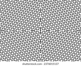Oval Shaped Motifs Pattern, can use for Decoration, Ornate, Wallpaper, Background, Tile, Floor, Textile, Fabric, Fashion, Wrapping or Graphic Design Element. Vector Illustration