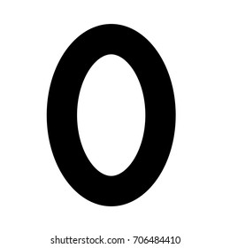 oval simple photo frame