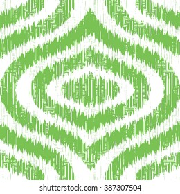 Oval tribal cloth pattern seamless vector background tile