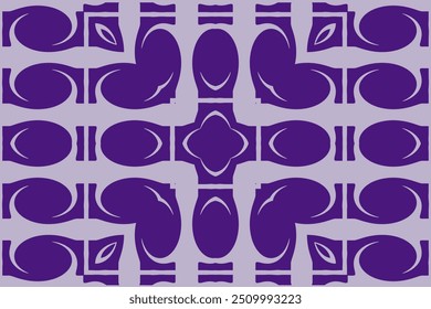 oval violet pattern seamless vector design