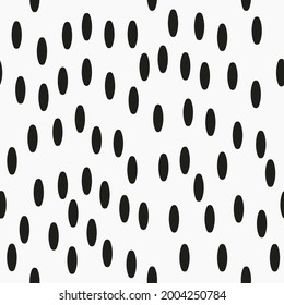 Ovals Wallpaper Seamless Wallpaper Pattern White Stock Vector (Royalty ...