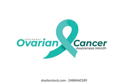 Ovarian Cancer awareness month. background, banner, card, poster, template. Vector illustration.