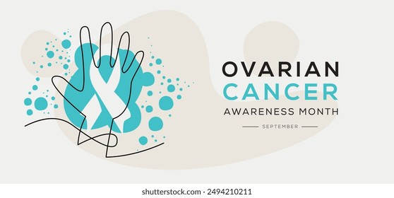 Mes de Concienciación sobre el Cáncer de Ovario, celebrado en septiembre.