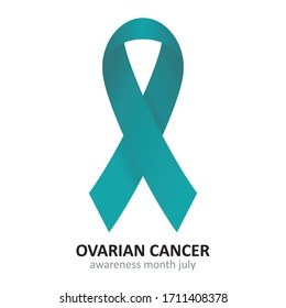 September Ovarian Cancer Awareness Month Vector Stock Vector (Royalty ...