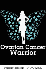 
Ovarian Cancer Warrior eps cut file for cutting machine