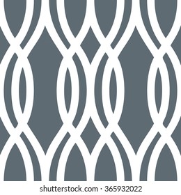 Ovate lattice  pattern seamless vector background tile