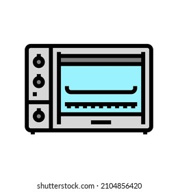 oven appliance color icon vector. oven appliance sign. isolated symbol illustration