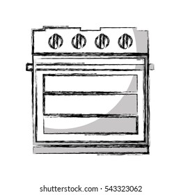 oven appliance isolated icon vector illustration design