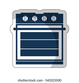 oven appliance isolated icon vector illustration design