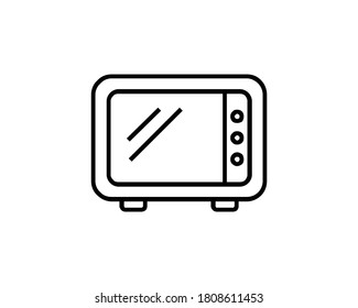 Oven bake icon vector illustration.