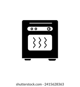 ofenkonzept line symbol. Einfache Elementgrafik. Ofenkonzept Umrisssymbol-Design.