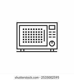 oven cook icon sign vector