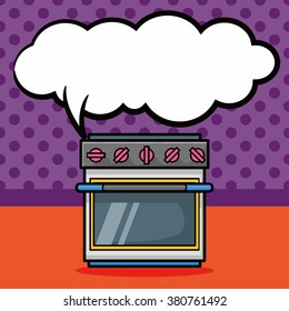 oven doodle, speech bubble