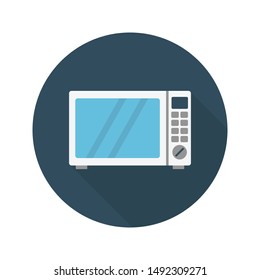 oven glyph flat vector icon