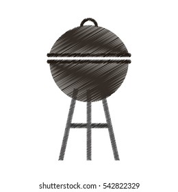 oven grill bbq icon vector illustration design
