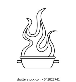 oven grill bbq icon vector illustration design