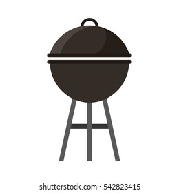 oven grill bbq icon vector illustration design
