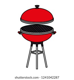 oven grill isolated icon