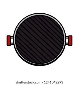 oven grill isolated icon