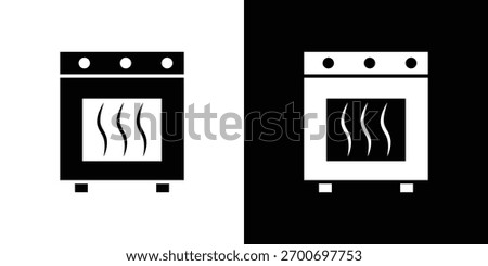 Oven icon design concept. vector flat icons
