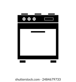 Oven icon illustrated in vector