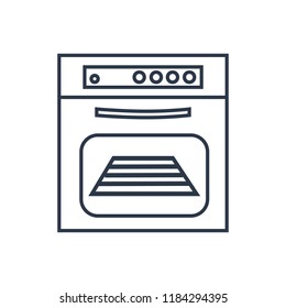 Oven icon. Isolated stove and oven icon line style. Premium quality vector symbol drawing concept for your logo web mobile app UI design.