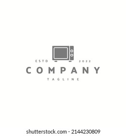 Oven icon sign symbol hipster vintage logo design vector illustration