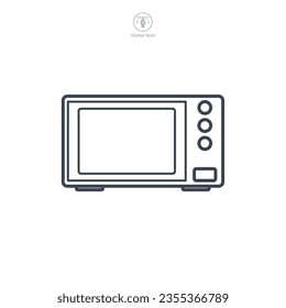 Oven icon symbol vector illustration isolated on white background
