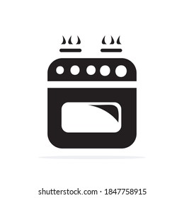 Oven icon. Vector concept illustration for design.