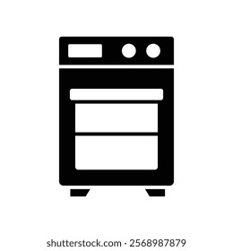 oven icon vector design template simple and clean