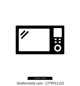 oven Icon Vector Illustration Logo Template 