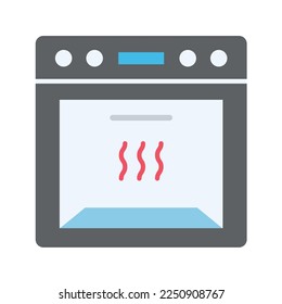 Oven Icon vector image. Suitable for mobile apps, web apps and print media.