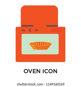 Oven icon vector isolated on white background for your web and mobile app design, Oven logo concept